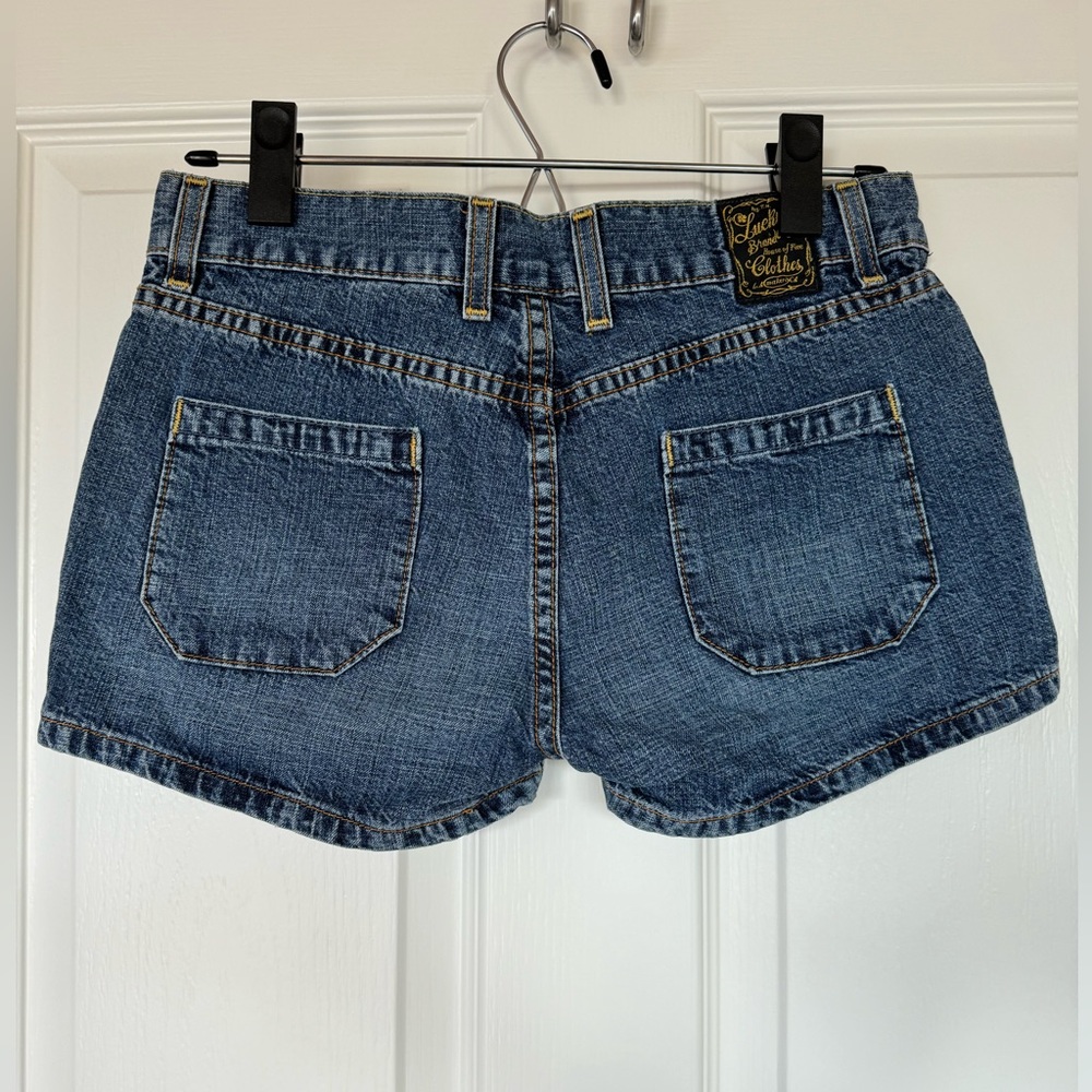 Vintage Lucky Brand Jean Shorts Sz 25/0 - Picture 2 of 5